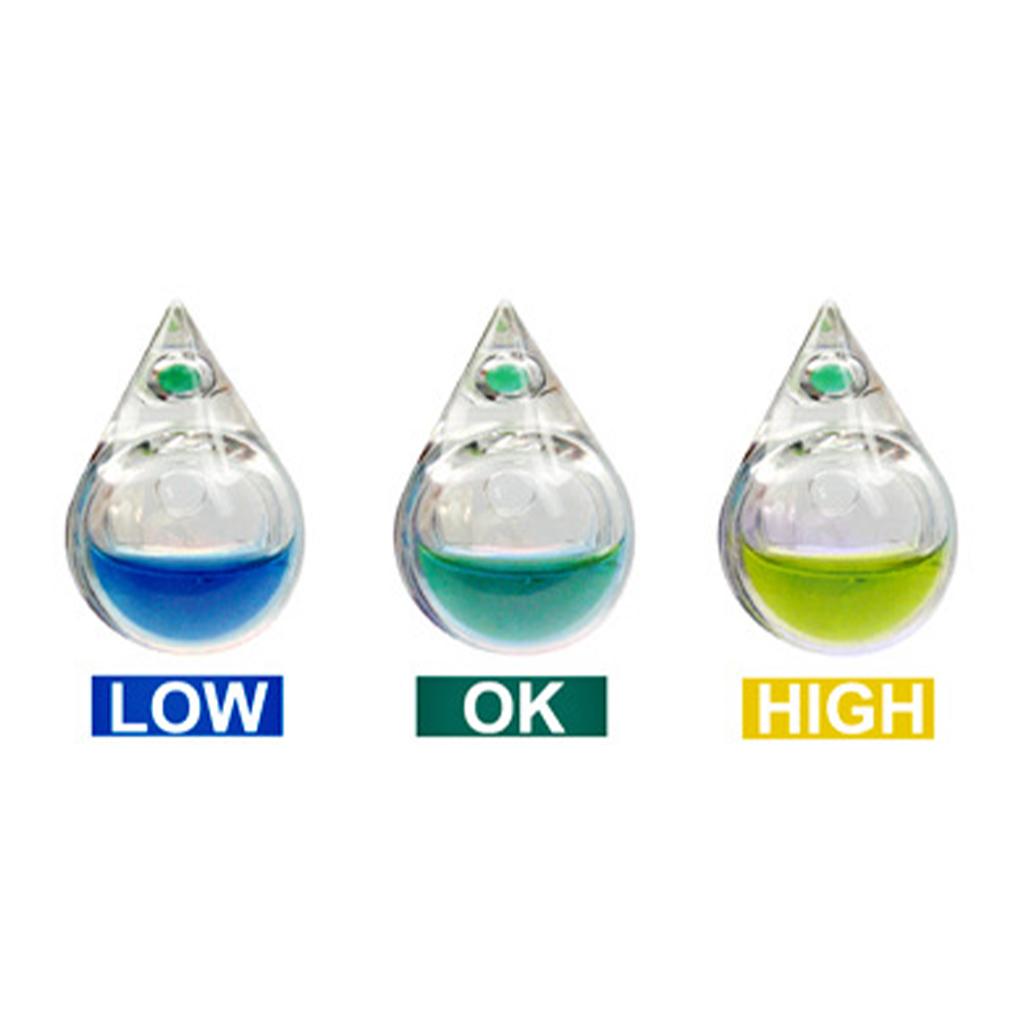 Glass Co2 Drop Checker - Tester CO2 per Acquario, Indicatore di