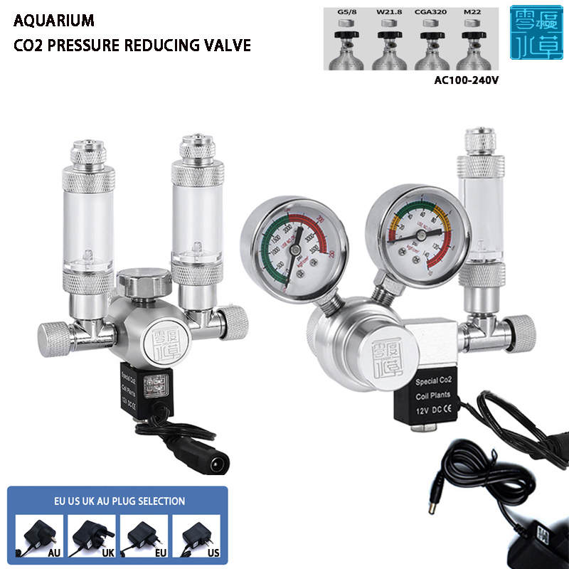 Planted Aquarium Equipment - Regolatore di CO2 per acquario, valvola