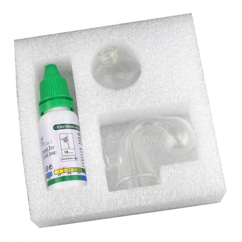 Glass Co2 Drop Checker - Monitor CO2 per Acquario, Indicatore di
