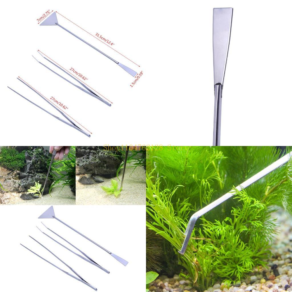 Planted Aquarium For Sale - Confezione da 3 pinzette per acquario,