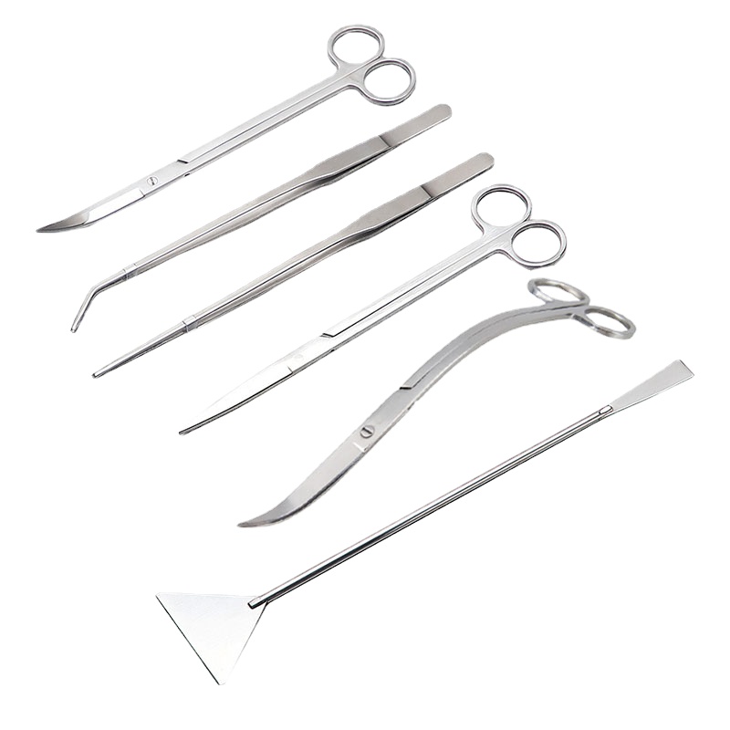 Planted Aquarium Tools - Strumenti per forbici per acquari Pinzette