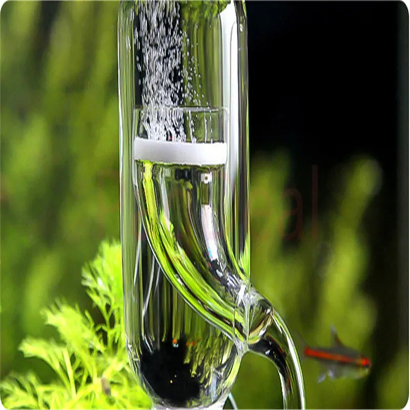 Glass Co2 Drop Checker - Aquatics diffusore in linea 12/16 16/22