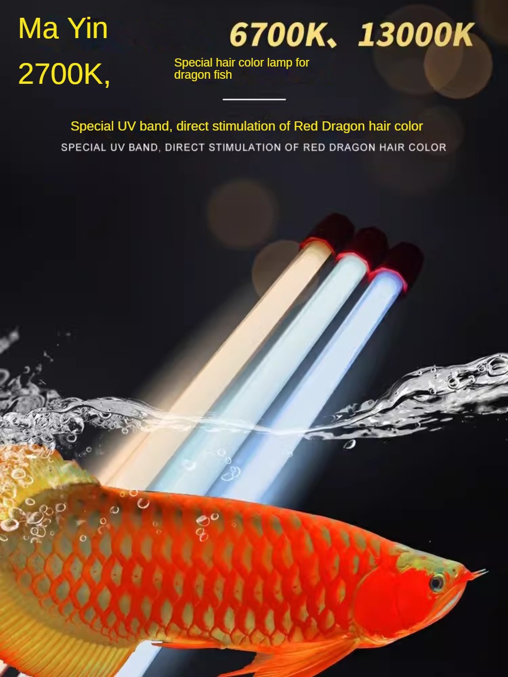Aquarium Plant Yellowing - Luce per Acquario in Vetro per