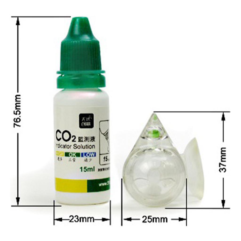Tester CO2 per Acquario, Indic - Glass Co2 Drop Checker recensione e prezzo