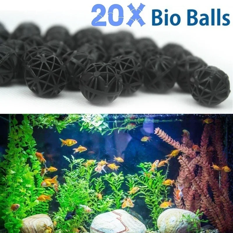 20 Pz 16mm Acquario Filtro Bio - Planted Aquarium Media recensione e prezzo